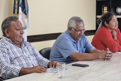 El Intendente de la Municipalidad de Perico, Rolando Ficoseco, ratificó su apoyo a los trabajadores rurales
