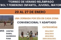 Inscripciones para el Torneo de verano relámpago futbol 7 femenino infantil, juvenil, mayores
