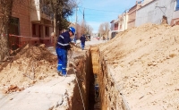 Agua Potable de Jujuy concluyó red de cloacas en La Quiaca