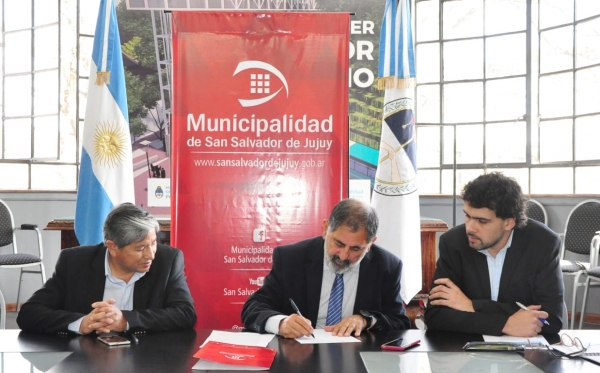 Jorge firmó un Convenio de Asistencia Logística con el Ministerio de Salud y Desarrollo Social de la Nación
