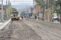 Inició la pavimentación de diez cuadras en avenida Yuto en Alto Comedero