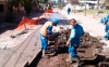 Agua Potable está reparando calles de barrios de Palpalá