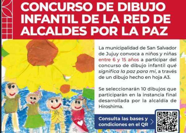 Para ni&ntilde;os.Concurso de Dibujo &ldquo;&iquest;Qu&eacute; significa la paz para m&iacute;?&rdquo;