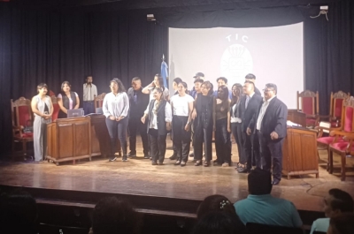 "Simulacro de Juicio sobre Grooming" en San Pedro