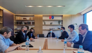 Morales se reuni&oacute; con ejecutivos de Powerchina y Shanghai Electric