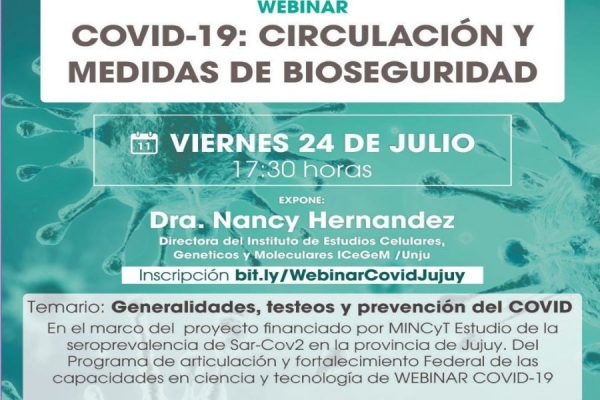 Circulaci&oacute;n y medidas de bioseguridad en un seminario
