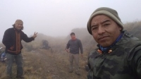 Censistas se toparon con una nevada en cerros de Jujuy