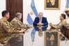El mandatario provincial se reuni&oacute; con el nuevo Jefe de la V Brigada de Monta&ntilde;a del Ej&eacute;rcito