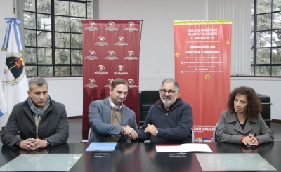 &ldquo;Chuli&rdquo; Jorge firm&oacute; una Carta Aceptaci&oacute;n para capacitaciones laborales