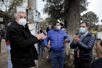 Morales inaugur&oacute; obras en Barro Negro