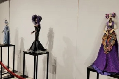 Muestra del "D&iacute;a de los Muertos - calaveras mexicanas"