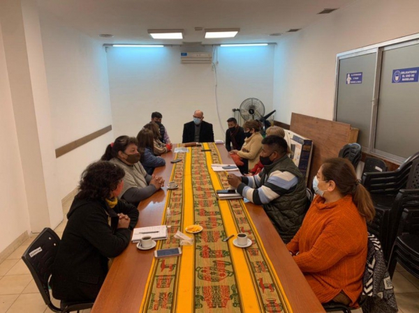 El ministerio de Trabajo y Empleo recibi&oacute; al Frente Amplio Gremial