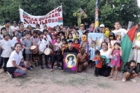 Encuentro de ni&ntilde;eces de comunidades guaran&iacute;es en Calilegua