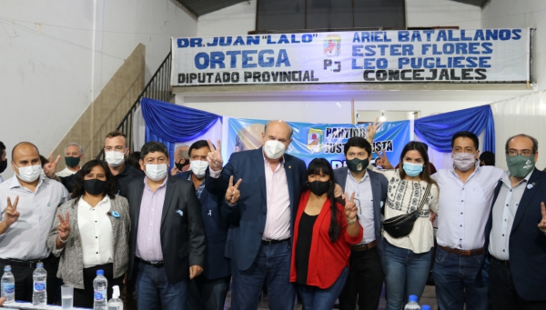 Justicialistas presentaron candidatos en Monterrico