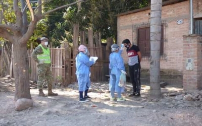 Despliegue sanitario en Yuto