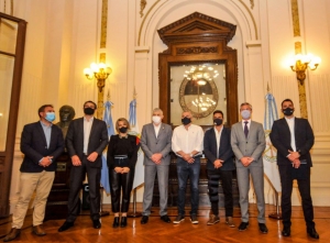 Morales recibi&oacute; a la secretaria de Turismo de Naci&oacute;n junto a ministros del Norte del pa&iacute;s