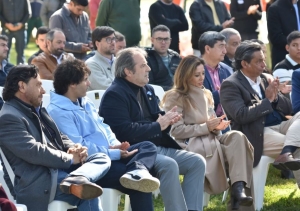 Bernis participó del inicio de la zafra del Ingenio San Isidro en Salta