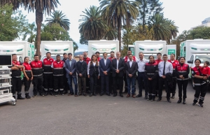 Entregaron ambulancias y equipo hospitalario al SAME
