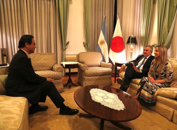 Cambio climático: Morales se reunió con el embajador de Japón