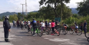 GRAN BICICLETEADA A BARRIO LOS MOLINOS