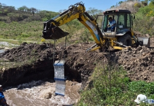 Agua Potable concluyó la reparación del acueducto e investiga un hecho de vandalismo