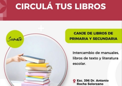 &ldquo;Circul&aacute; tus libros&rdquo;: realizar&aacute;n jornada de canje gratuito