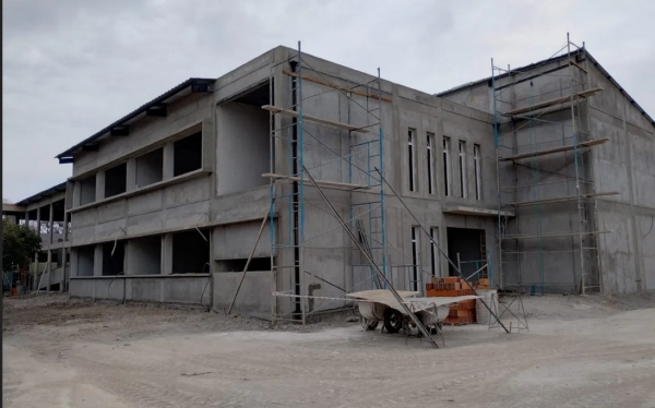 Perico.Avanza la obra del Colegio Secundario N&ordm;3