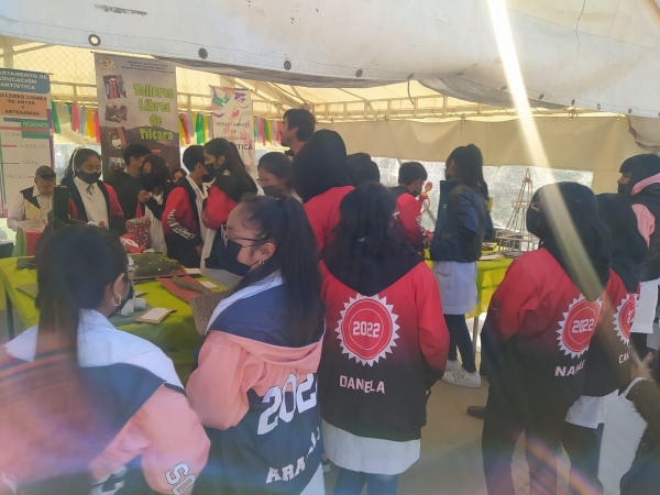 Relatos, arte y din&aacute;mica l&uacute;dica en la Feria del Libro Jujuy