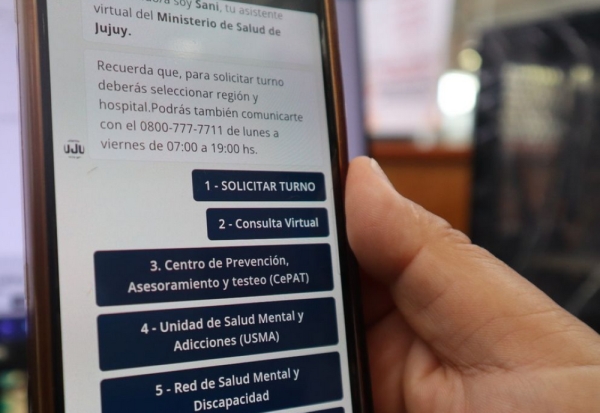 La web de Salud de Jujuy incorpor&oacute; a Sani asistente virtual