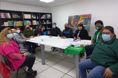 Educaci&oacute;n recibi&oacute; al gremio de ATE
