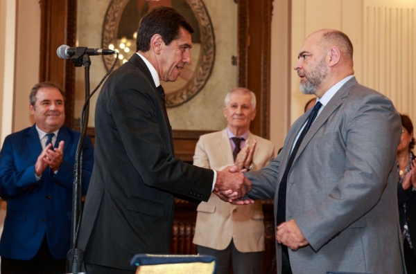 Sadir tom&oacute; juramento al nuevo secretario de Seguridad P&uacute;blica