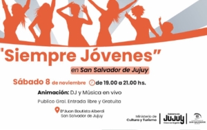 Fiesta "Siempre J&oacute;venes" en el Parque Alberdi