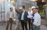 Avanza obra en el Centro Cultural de los Perales