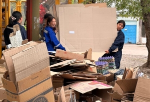 Estudiantes recuperaron más de 3.5 toneladas de reciclables en los canchones