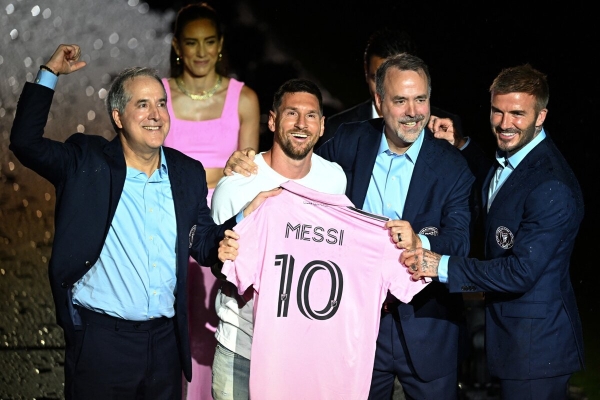 Messi se entrenó por primera vez con el Inter Miami