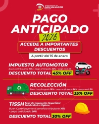 Contin&uacute;an vigentes los beneficios del Pago Anticipado 2026 para impuestos y tasas municipales