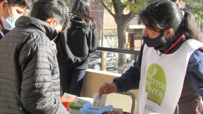 Educaci&oacute;n ambiental en el colegio n&deg;2 Armada Argentina