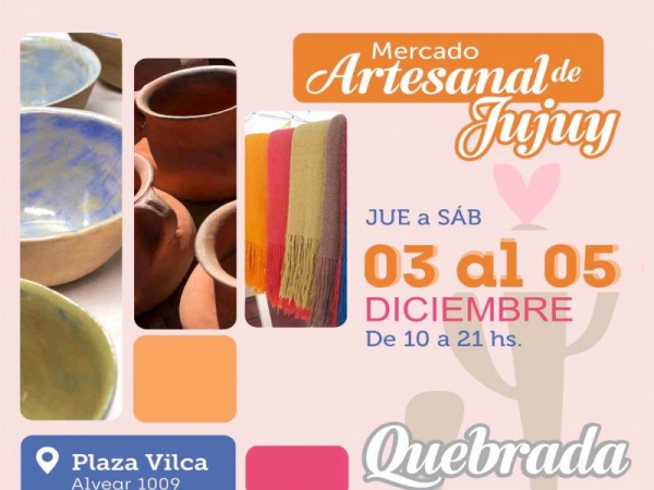 Artesan&iacute;as de la Quebrada en el Mercado Artesanal