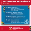 Continua la vacunaci&oacute;n atirr&aacute;bica
