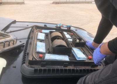 AFIP secuestr&oacute; en Jujuy 75.600 d&oacute;lares escondidos en un cami&oacute;n paraguayo