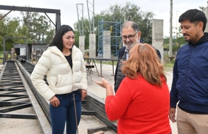 Avanza construcci&oacute;n del quinto multiespacio en el General Arias