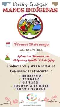 Feria y Trueque de Manos Ind&iacute;genas