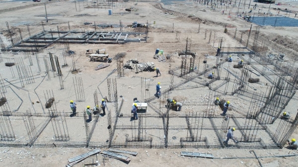 Obras del penitenciario en Chalic&aacute;n, con 20% de progreso
