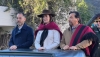 Villarruel se diferenci&oacute; de los diputados libertarios y particip&oacute; del acto por G&uuml;emes con el gobernador S&aacute;enz