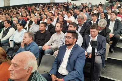 Exposici&oacute;n de Municipios en Tecn&oacute;polis con presencia del intendente de La Quiaca