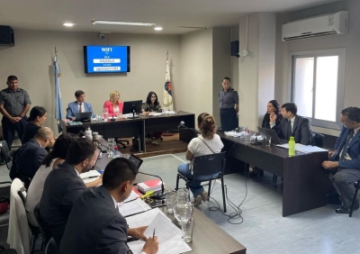 Primer Juicio Penal en el Centro Judicial de San Pedro