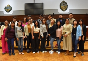 Estudiantes en Derechos Humanos visitaron la Legislatura