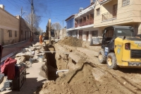 La Quiaca: Etapa final de la instalaci&oacute;n de una nueva red cloacal y conexiones de agua