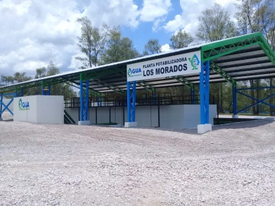 AGUA POTABLE FINALIZ&Oacute; EXITOSAMENTE UNA NUEVA PLANTA POTABILIZADORA