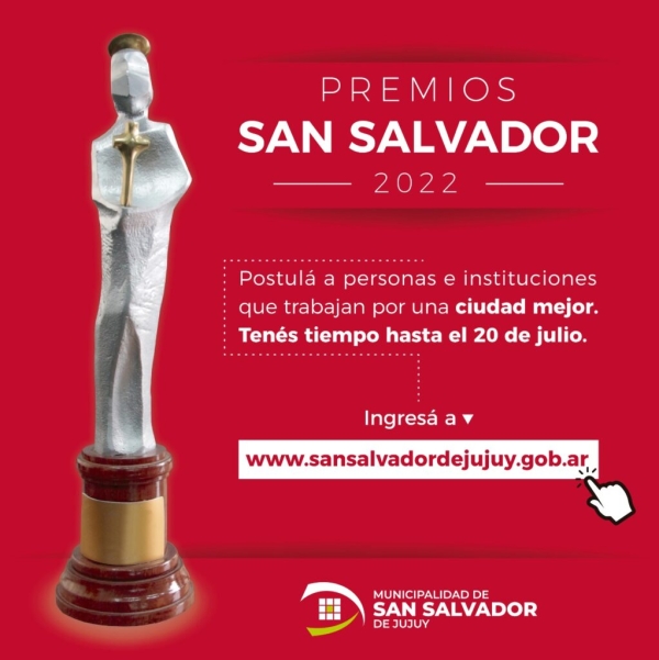 &Uacute;ltimos d&iacute;as para postular nominados a los premios San Salvador
